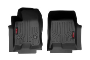 Chevrolet Colorado Floor Mats - Front - Rough Country - Heavy Duty Floor Mats and Rear Cargo Liners - '23-'24